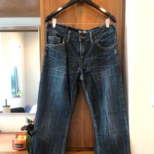 Silver: Zac Straight Leg Denim Jeans